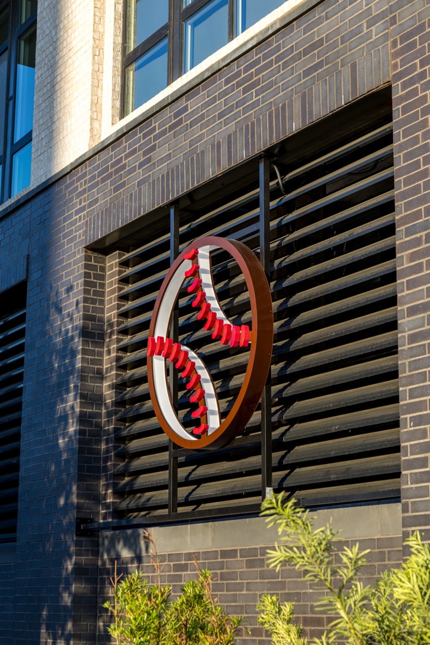 Custom baseball signage