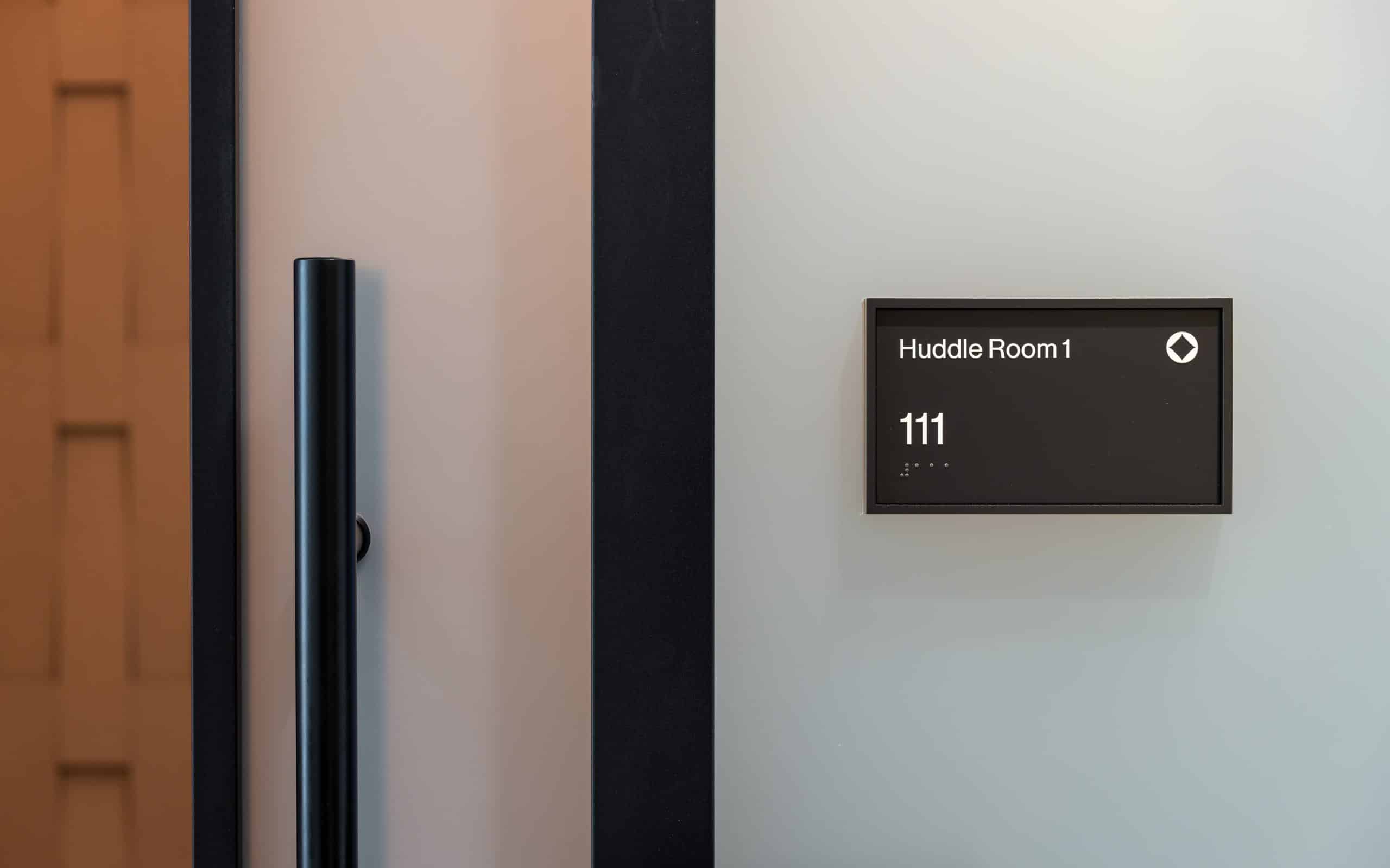 Interior ADA signage